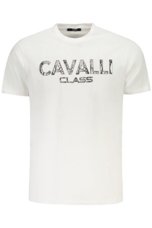 CAVALLI CLASS T-SHIRT MANICHE CORTE UOMO BIANCO