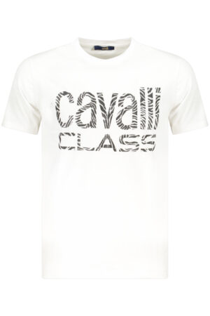 CAVALLI CLASS T-SHIRT MANICHE CORTE UOMO BIANCO