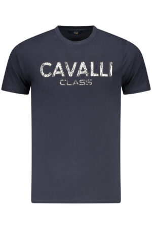 CAVALLI CLASS T-SHIRT MANICHE CORTE UOMO BLU