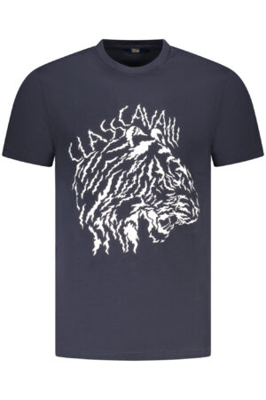 CAVALLI CLASS T-SHIRT MANICHE CORTE UOMO BLU