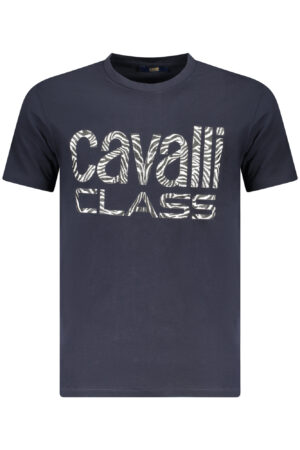 CAVALLI CLASS T-SHIRT MANICHE CORTE UOMO BLU
