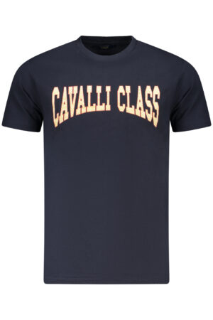 CAVALLI CLASS T-SHIRT MANICHE CORTE UOMO BLU