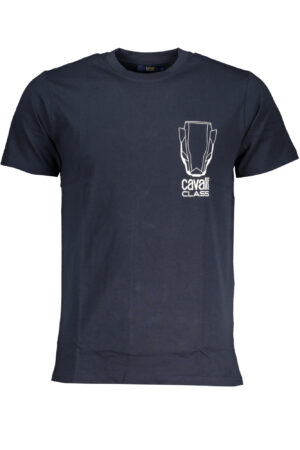 CAVALLI CLASS T-SHIRT MANICHE CORTE UOMO BLU
