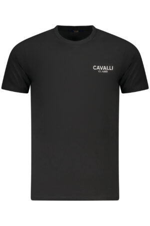 CAVALLI CLASS T-SHIRT MANICHE CORTE UOMO NERO