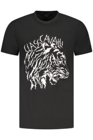 CAVALLI CLASS T-SHIRT MANICHE CORTE UOMO NERO