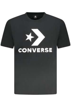 CONVERSE T-SHIRT MANICHE CORTE UOMO NERO