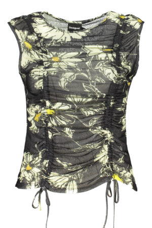 DESIGUAL CANOTTA DONNA NERO