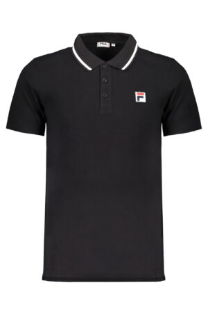 FILA POLO MANICHE CORTE UOMO NERO