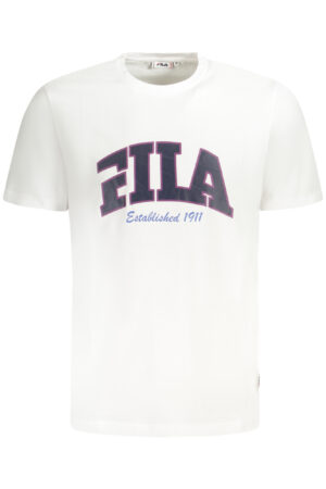 FILA T-SHIRT MANICHE CORTE UOMO BIANCO