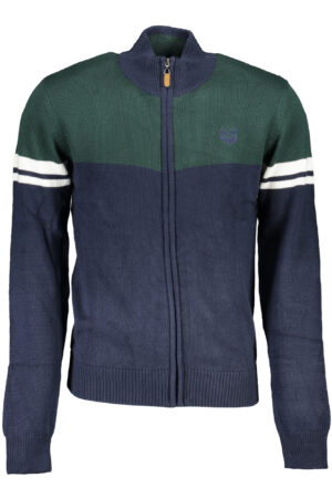 GIAN MARCO VENTURI CARDIGAN UOMO BLU