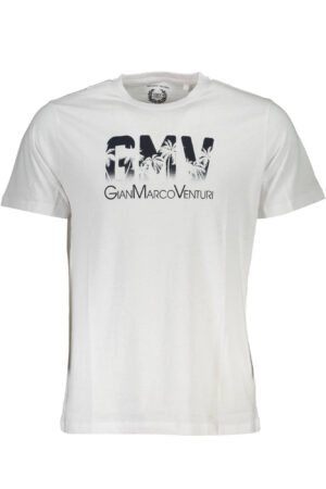GIAN MARCO VENTURI T-SHIRT MANICHE CORTE UOMO BIANCO