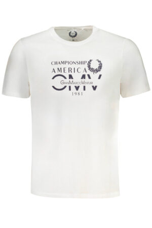 GIAN MARCO VENTURI T-SHIRT MANICHE CORTE UOMO BIANCO