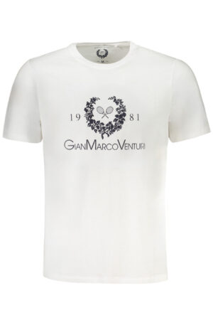 GIAN MARCO VENTURI T-SHIRT MANICHE CORTE UOMO BIANCO