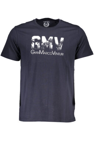 GIAN MARCO VENTURI T-SHIRT MANICHE CORTE UOMO BLU
