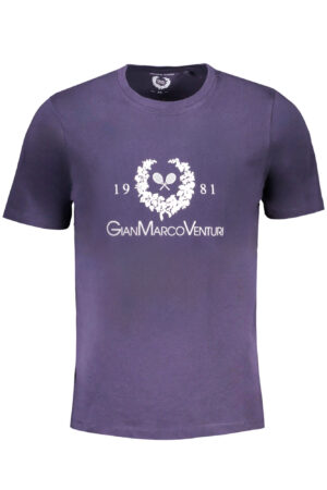 GIAN MARCO VENTURI T-SHIRT MANICHE CORTE UOMO BLU