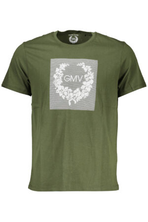 GIAN MARCO VENTURI T-SHIRT MANICHE CORTE UOMO VERDE