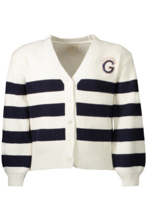 GUESS JEANS CARDIGAN BAMBINA BIANCO