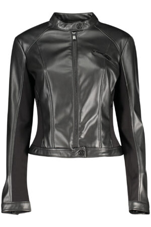 GUESS JEANS GIACCA SPORTIVA DONNA NERO