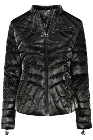 GUESS JEANS GIUBBOTTO DONNA NERO