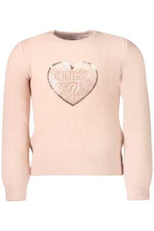 GUESS JEANS MAGLIONE BAMBINA ROSA