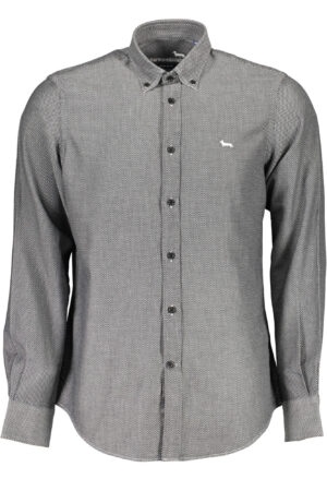 HARMONT & BLAINE CAMICIA MANICHE LUNGHE UOMO NERO