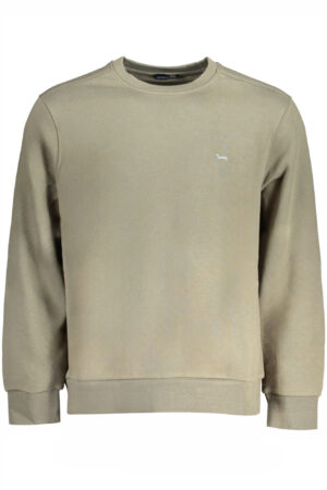 HARMONT & BLAINE FELPA SENZA ZIP UOMO VERDE