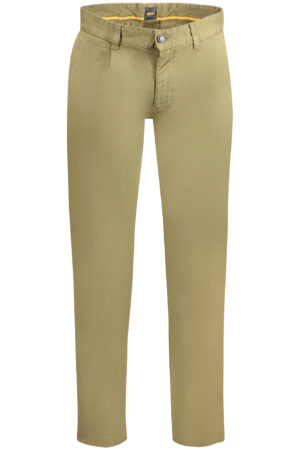 HUGO BOSS PANTALONE UOMO VERDE