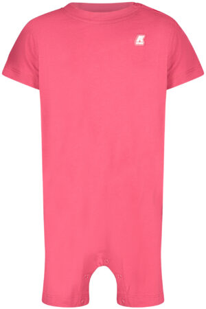 K-WAY BODY MANICHE CORTE BAMBINA ROSA