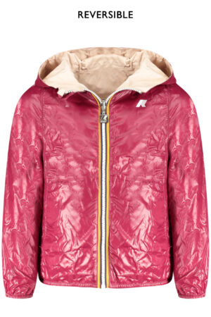 K-WAY GIACCA SPORTIVA BAMBINA ROSA