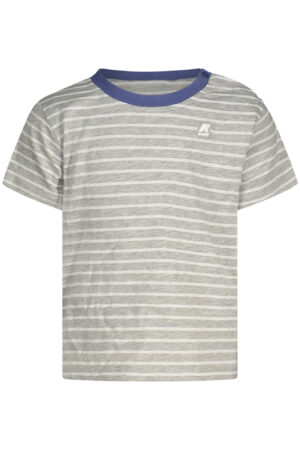 K-WAY T-SHIRT MANICHE CORTE BAMBINO GRIGIO