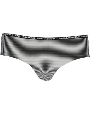 KARL LAGERFELD BEACHWEAR COSTUME PARTE SOTTO DONNA NERO