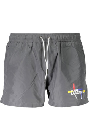 KARL LAGERFELD BEACHWEAR COSTUME PARTE SOTTO UOMO GRIGIO