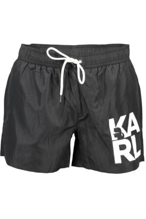 KARL LAGERFELD BEACHWEAR COSTUME PARTE SOTTO UOMO NERO