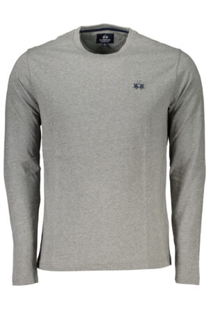 LA MARTINA T-SHIRT MANICHE LUNGHE UOMO GRIGIO