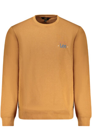 LEE FELPA SENZA ZIP UOMO MARRONE