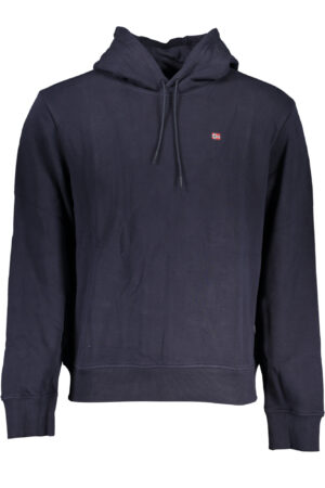 NAPAPIJRI FELPA CON ZIP UOMO BLU