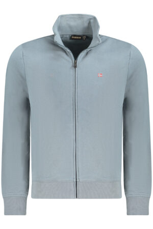 NAPAPIJRI FELPA CON ZIP UOMO GRIGIO