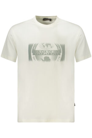 NAPAPIJRI T-SHIRT MANICHE CORTE UOMO BIANCO