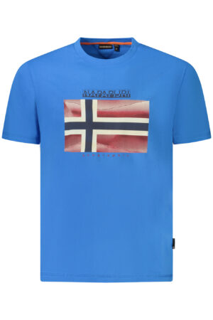 NAPAPIJRI T-SHIRT MANICHE CORTE UOMO BLU