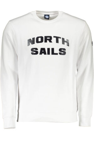 NORTH SAILS FELPA SENZA ZIP UOMO BIANCO