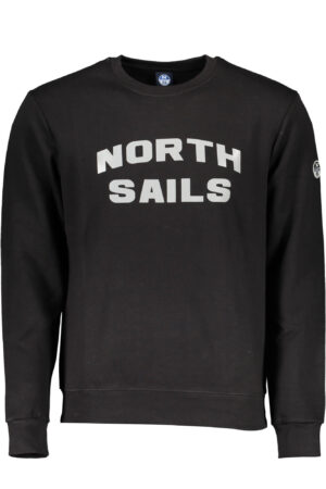 NORTH SAILS FELPA SENZA ZIP UOMO NERO