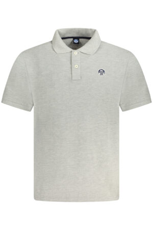 NORTH SAILS POLO MANICHE CORTE UOMO GRIGIO