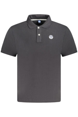 NORTH SAILS POLO MANICHE CORTE UOMO NERO