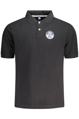 NORTH SAILS POLO MANICHE CORTE UOMO NERO