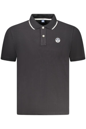 NORTH SAILS POLO MANICHE CORTE UOMO NERO