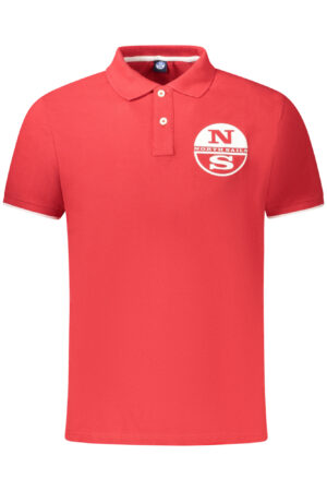NORTH SAILS POLO MANICHE CORTE UOMO ROSSO