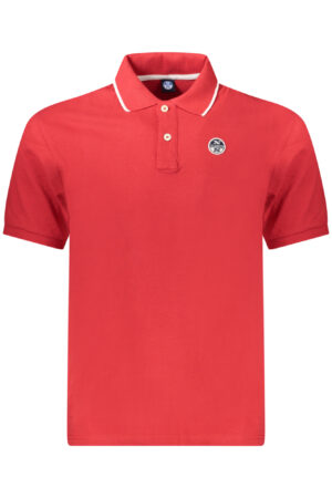 NORTH SAILS POLO MANICHE CORTE UOMO ROSSO