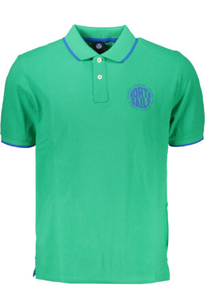 NORTH SAILS POLO MANICHE CORTE UOMO VERDE