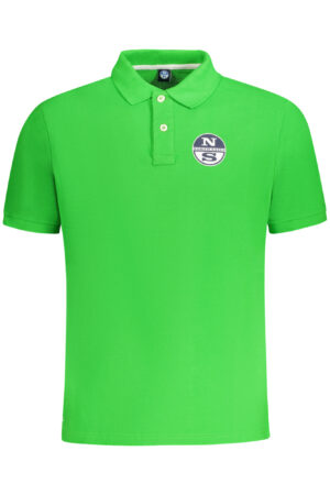 NORTH SAILS POLO MANICHE CORTE UOMO VERDE