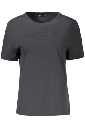 NORTH SAILS T-SHIRT MANICHE CORTE DONNA NERO